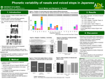 Phonetic variability of nasals and voiced stops in Japanese